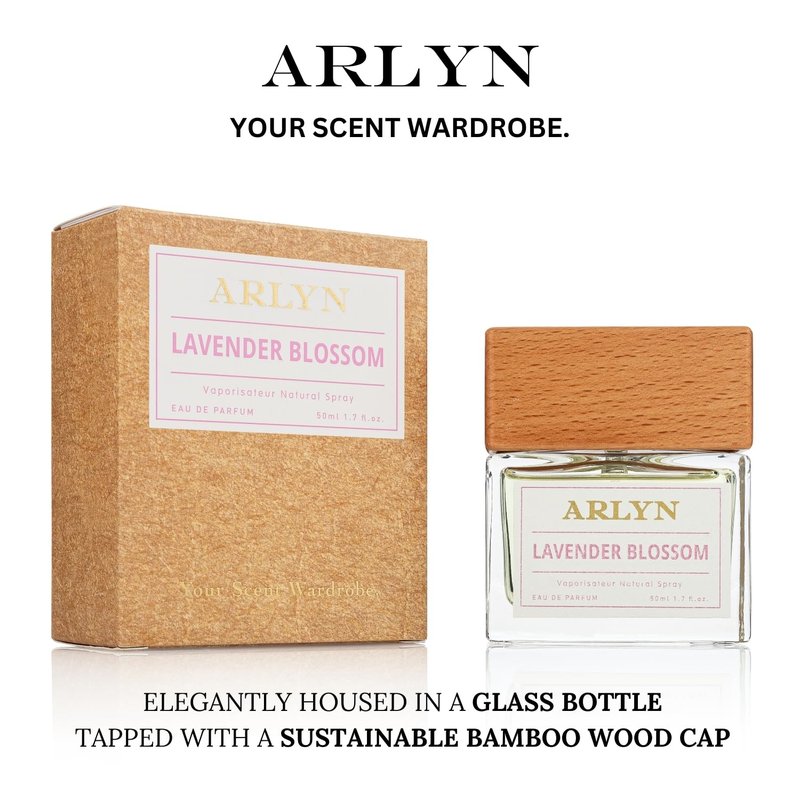 ARLYN Lavender Blossom Eau De Parfum Inspired by Y.S.L Li.b.re, Long-Lasting Perfume for Women, Vegan & Eco-Conscious with Clean Ingredients, Plum,Peach and Vanilla - 50ml / 1.7 oz