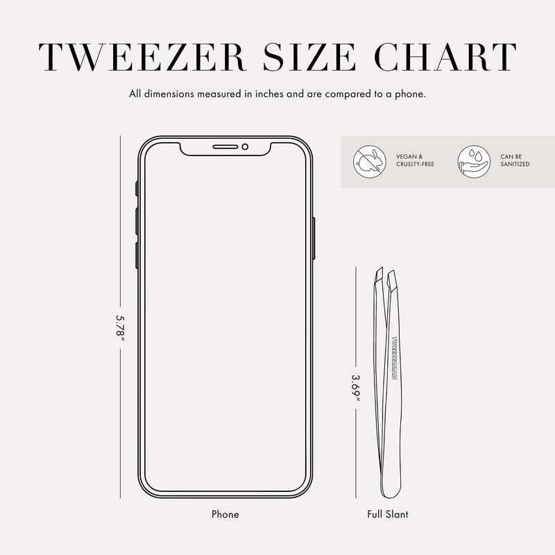 Tweezerman Purple Wisteria Slant Tweezer