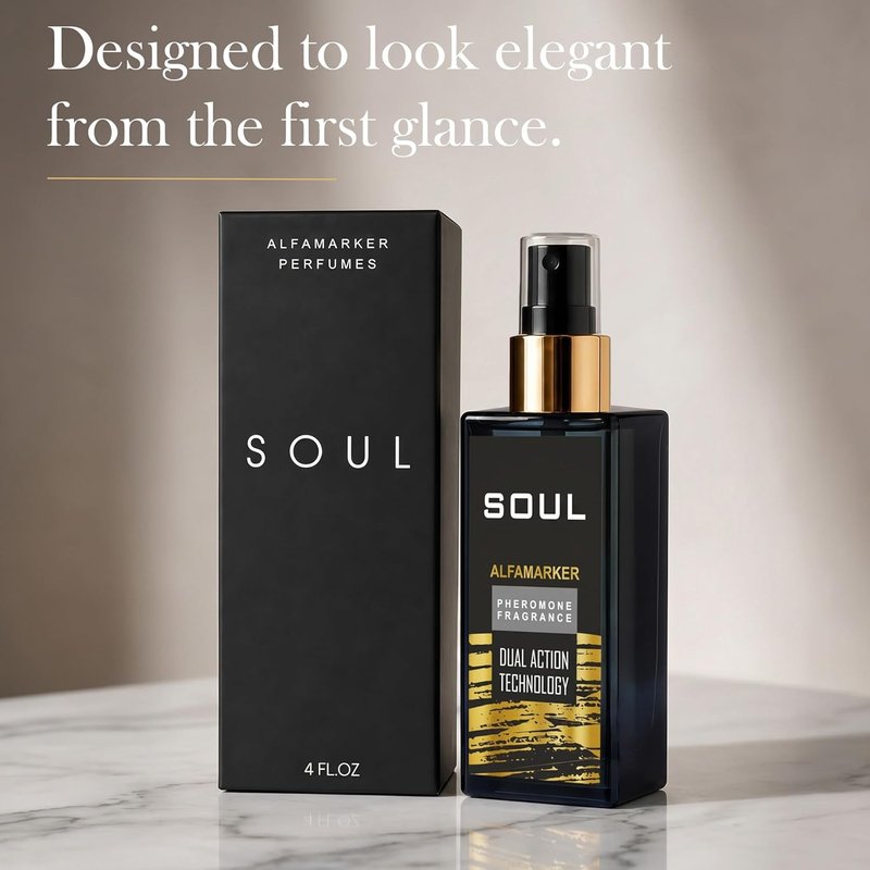 Pheromone Cologne for Men - Citrus Woody Spicy Scent | 4fl.oz Long-Lasting Body Spray
