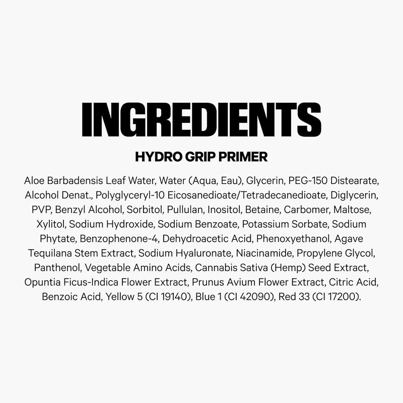 Milk Makeup Hydro Grip Primer - Hydrating Face Primer with Hyaluronic Acid & Niacinamide | Long-Lasting, Silicone-Free Gel