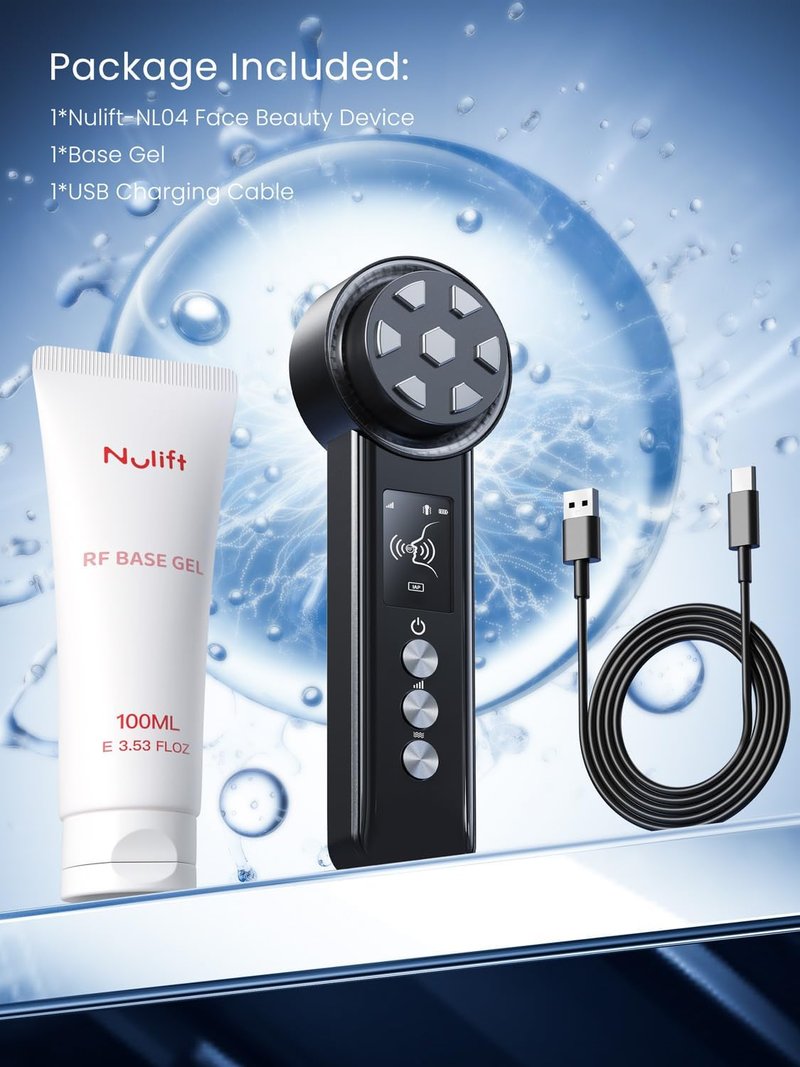 Skiennix Radio Frequency Skin Tightening Device - Smart Electric Facial Beauty Machine for Jawline Lifting & Wrinkle Reduction