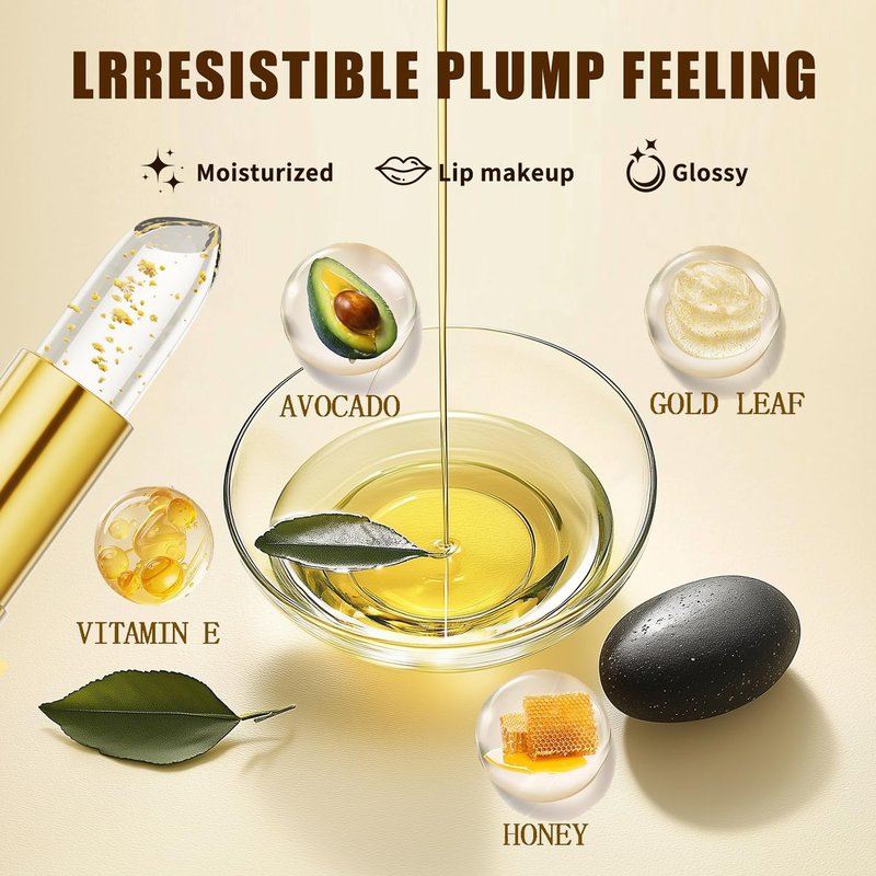 Color Changing Lipstick, PH Lipstick Color Changing, PH Adjusting Lip stick, Clear Lip stick That Changes Color, Long Lasting Moisturizing Tinted Lip Balm, Non-Sticky Formula, Mothers Day Gifts (1pcs)