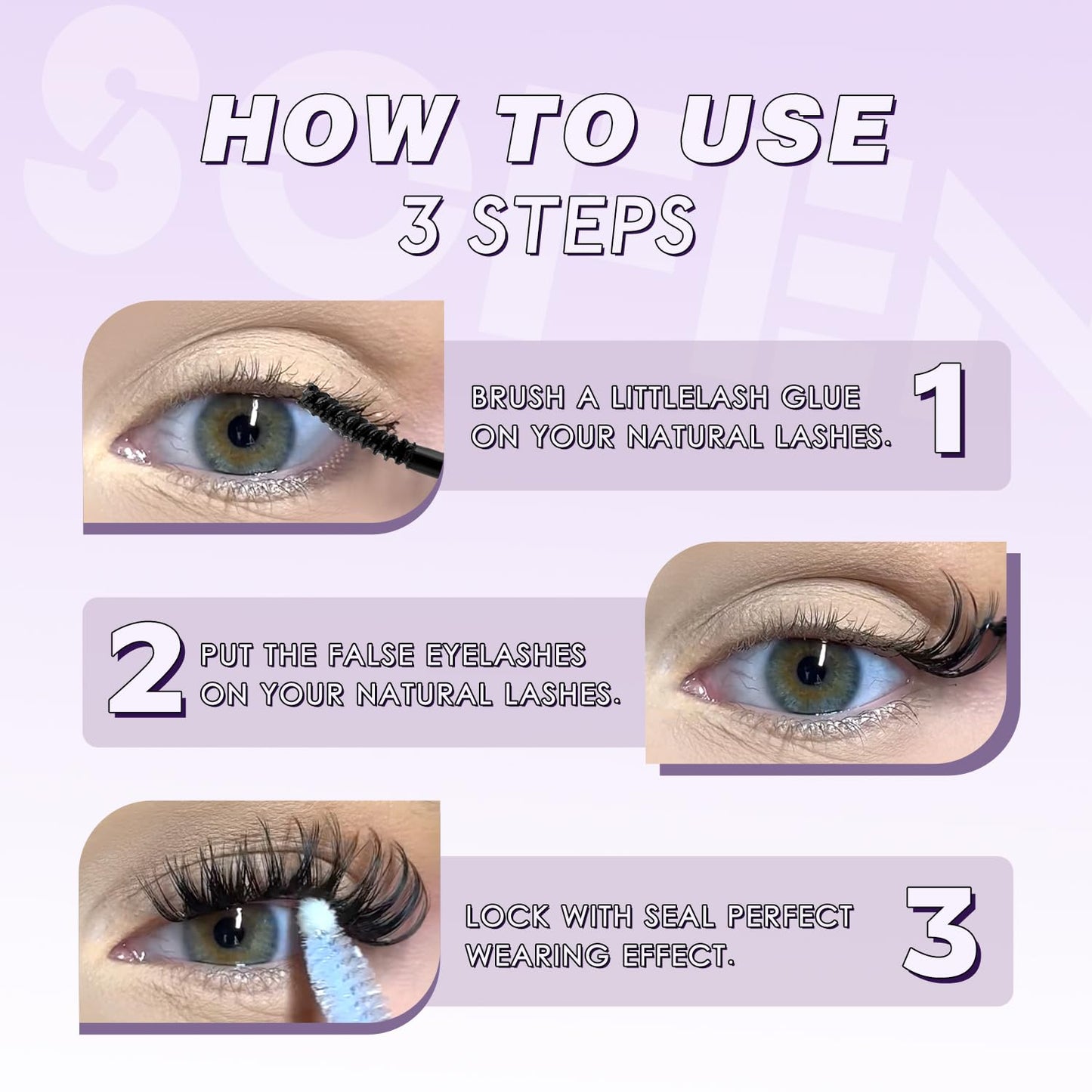 SOFENIDA Lash Clusters Kit Wispy Lash Clusters Cluster Eyelash Extensions 10-18mm Lash Extension Kit Eyelash Cluster Eyelash Extensions Waterproof DIY Individual Lashes Clusters with Soft Thin Band