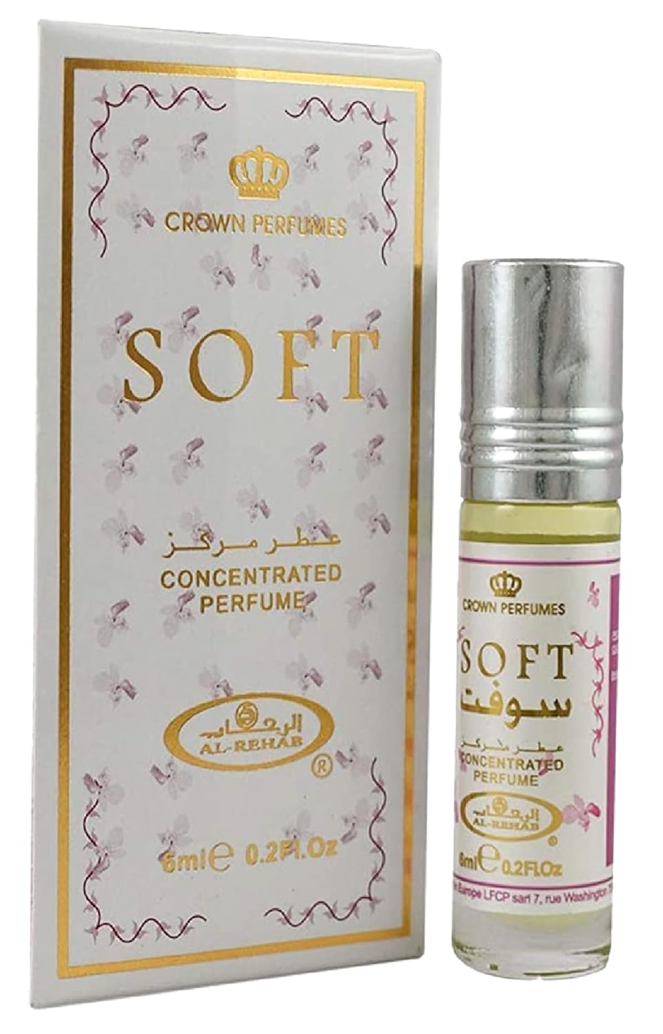 Soft Perfume Oil - Long-Lasting Fragrance | 6 x 6ml Bottles