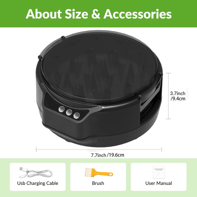 Electric Chicken Shredder, Rechargeable Automatic Meat Breast Shredder Tool Twist, Kitchen Grinder Machine with 3 Timer Modes, BPA Free for Pork, Beef, Chicken, Salads, Pet Food, Dishwasher Safe