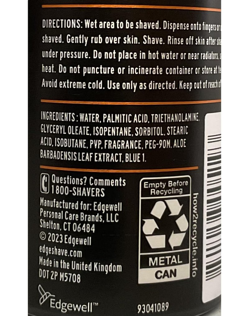 Edge Sensitive Skin Shave Gel, Travel Size, 2.75 Ounce
