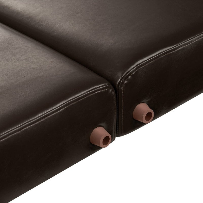 Master Supreme 31" Extra Wide Portable Massage Table – 3" Memory Foam Spa Bed, Professional Facial & Beauty Salon Table, Easy Setup, PU Leather Upholstery, Coffee Brown