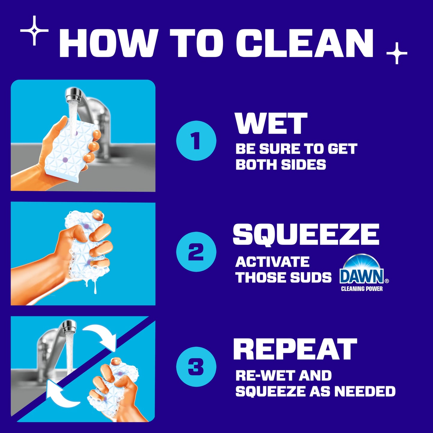 Mr. Clean Magic Eraser Sponge, Bathroom Cleaner, Shower Cleaner, Tub Cleaner, Soap Scum Remover, Bathroom Cleaning Supplies, Dawn Cleaning Power with Febreze Lavender Scent, 5ct