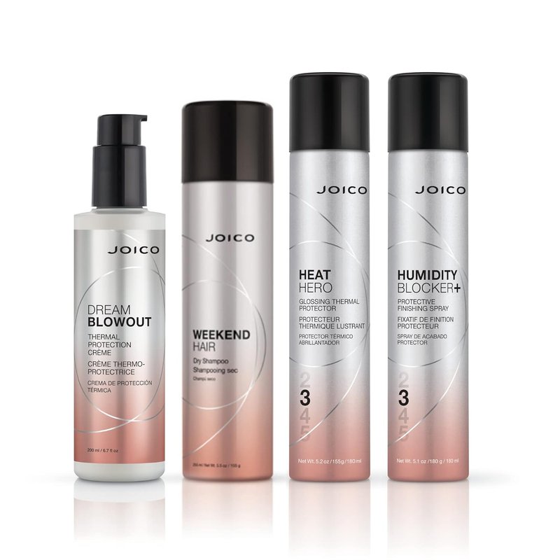 Joico Heat Hero Glossing Thermal Protector - Shield Hair From Heat & Humidity | Paraben & Sulfate Free