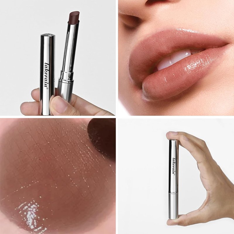 Sheeyoon Honey Lipstick - Hydrating Tinted Lip Balm with Sheer Formula | Natural Glossy Finish (1 PC Black)