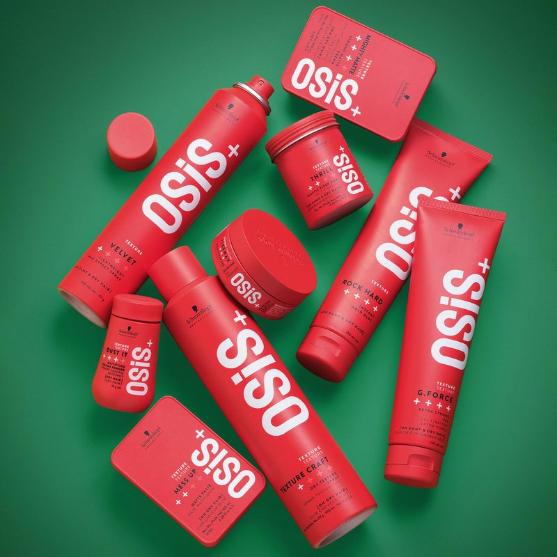 OSiS+ Dust It – Mattifying Volume Powder for Hair – Lasting Hold for Strong Control and Separation – Matte Effect Root Lifting Powder for Wild Hair Styling and Volumizing, 0.35 oz