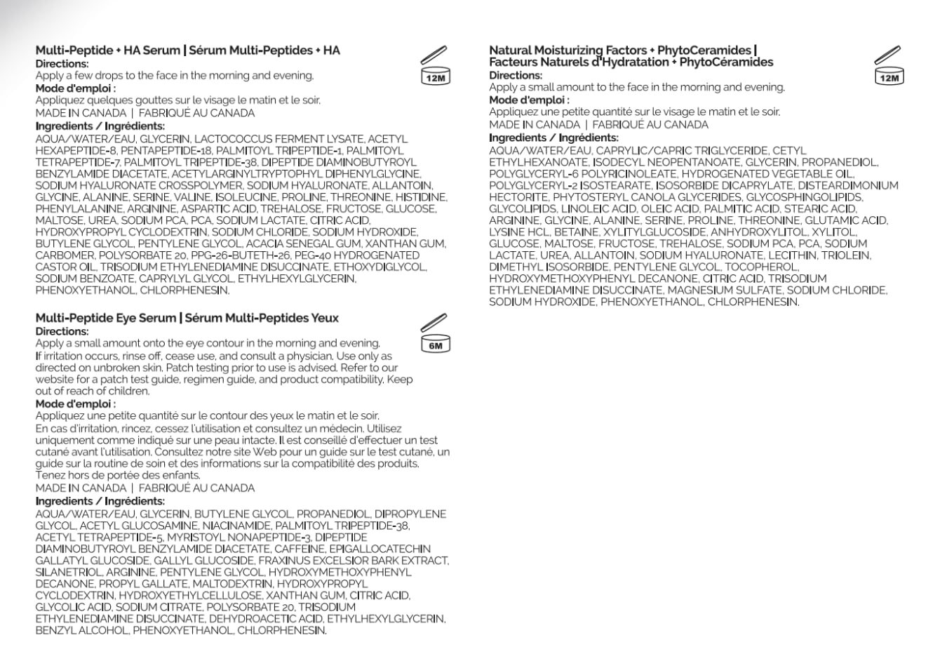 The Ordinary Age Support Set - 3-Step Anti-Aging Skin Care Regimen with Multi-Peptide & HA | Eye Serum & Moisturizer