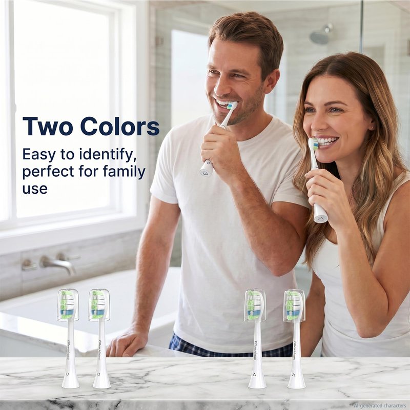 Pisonicleara Replacement Toothbrush Heads for Philips Sonicare(10 pcs)