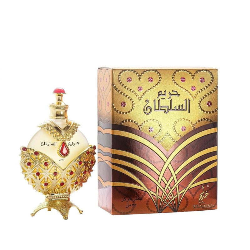 Hareem Al Sultan Gold Concentrated Perfume Oil - Unisex Fragrance, 1.18 Ounce | Long-Lasting Scent