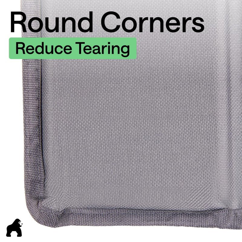 GORILLA GRIP Heavy Duty Couch Cushion Support Board to Fix Sagging Sofas, 21.5 x 54 Loveseat Slip Resistant Thick Boards Add Strong Seat Supports, Replacement Stuffing Firmer Couches Accessories, Grey