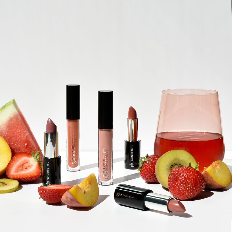 Glo Skin Beauty Satin Lipstick - Amaretto | Nourishing, Long-Wearing Formula with Skincare Benefits