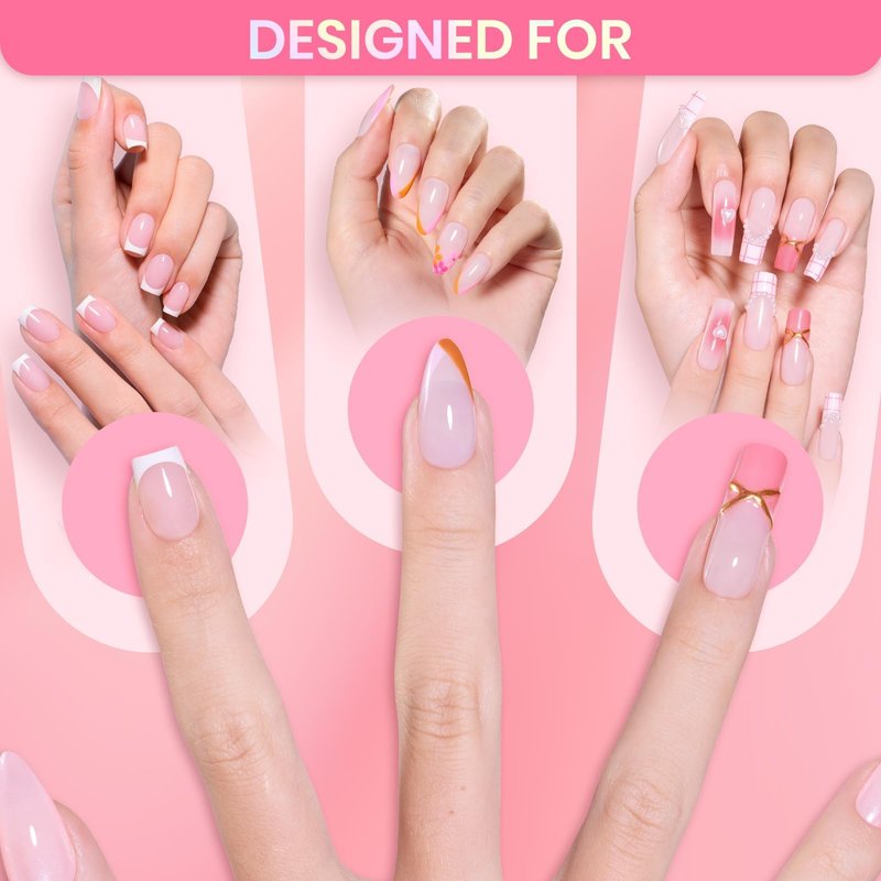 Beetles 10ML Super Strong Nail Glue for Press Ons, Nail Tips, Acrylic Nails No Uv Light Needed Nail Bond Brush in Nail Glue for Press On Nails Fake Nails Long Lasting for Beginners DIY Home