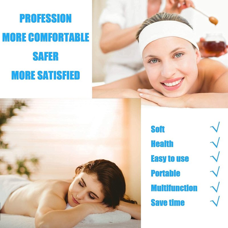 150 PCS Massage Table Sheets Disposable Non Woven SPA Bed Cover Breathable Polypropylene Fabric 31" x 70" Thin, Not Waterproof (White)