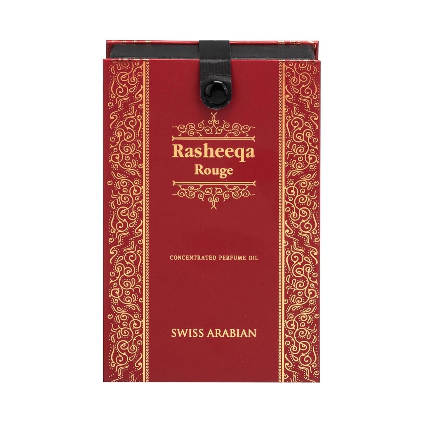 Swiss Arabian Rasheeqa Rouge - Concentrated Perfume Oil for Women - Floral Rosy Green Woody Scent with Raspberry - Travel Perfume - 0.67 oz