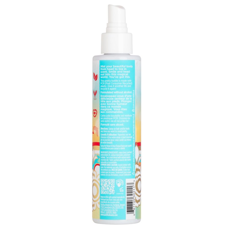 Pacifica Beauty Indian Coconut Nectar Hair & Body Mist, Functional Fragrance For A Calming Experience, Paraben-Free, Vegan & Cruelty-Free, 5 Fl Oz