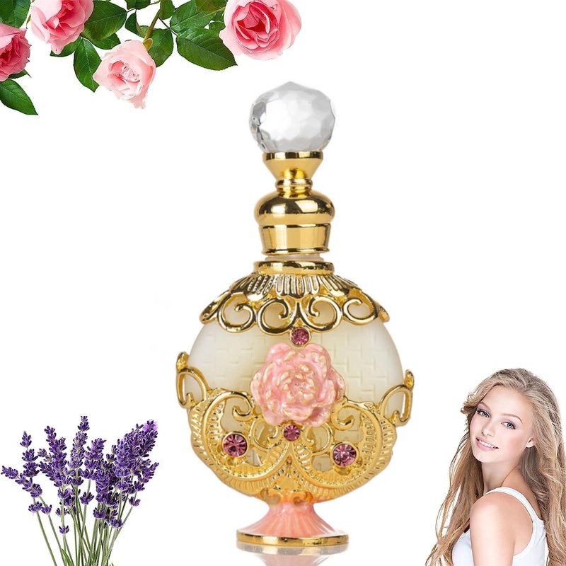 Halal Dubai | Retro Concentrated Perfume Oil for Women - Long-Lasting Vintage Fragrance Gift - 0.5 Oz