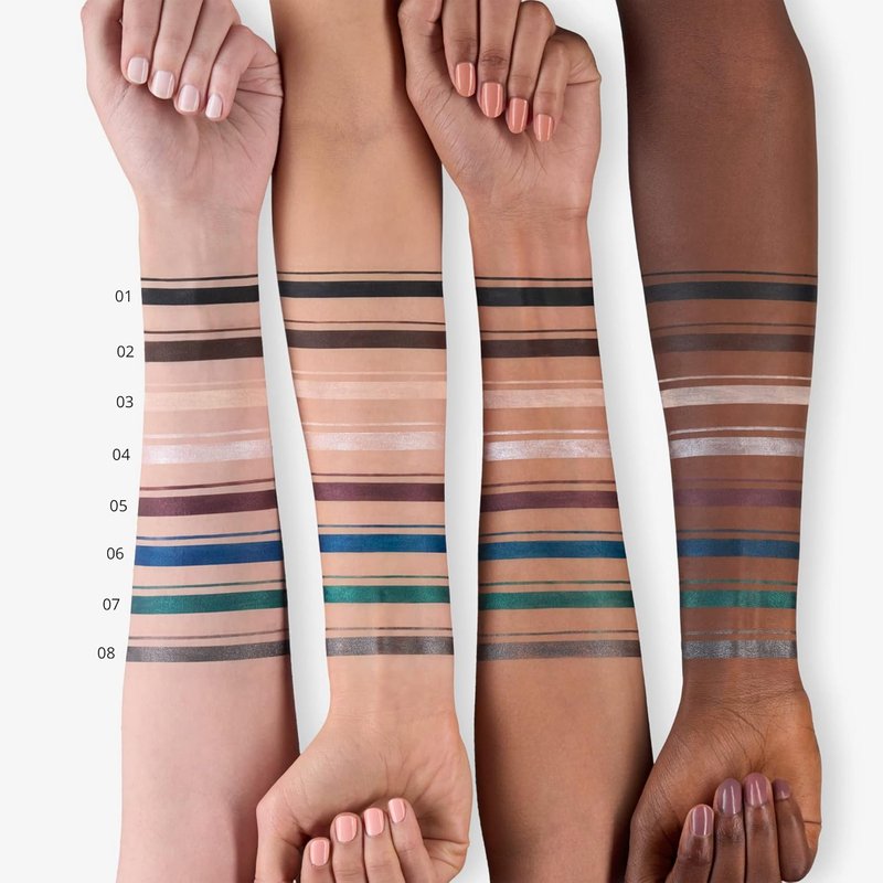 Stay & Play Gel Eyeliner - Waterproof, Long-Lasting Formula | Vegan & Cruelty-Free | 04 Ice Ice Baby