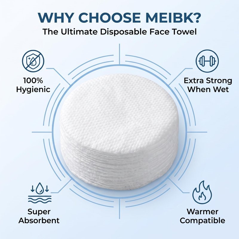 Disposable Face Towel, Portable Compressed Towel hot face towel hot towel,It can be paired with the following hot towel machine ASIN: B0GR3Z1BYS (80PCS)