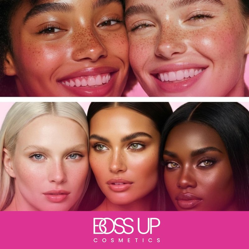 BossUp Cosmetics Clear Hydrating Lip Oil | Clear, Non-Sticky Moisturizing Lip Gloss Alternative | Scented Lip Care Products | Clean Beauty | Travel Size Shimmer Lip Gloss | 6 mL