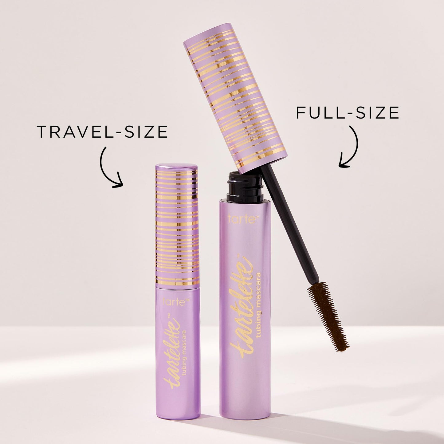 tarte tartelette tubing mascara – Lash Extensions in a Tube, Easy-to-Remove Eye Makeup, Clinically Proven to Volumize & Curl, 24Hr Smudge-Proof Longwear, Vegan & Cruelty-Free, full size, brown