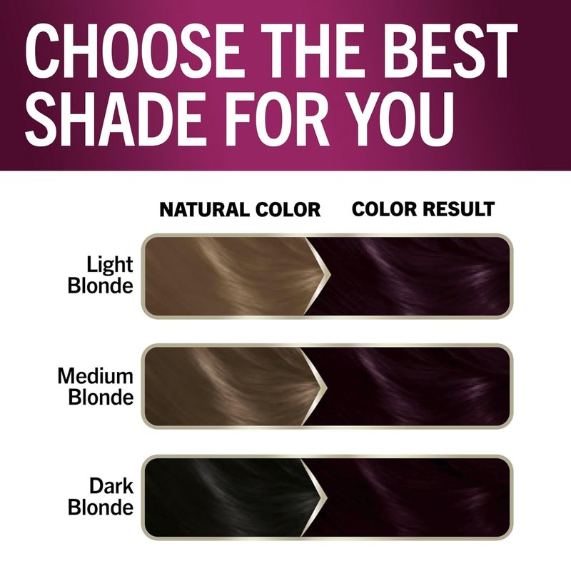 Schwarzkopf Keratin Hair Dye Cream - 1.9 Rich Caviar | Professional Gray Coverage & Bond Enforcing System