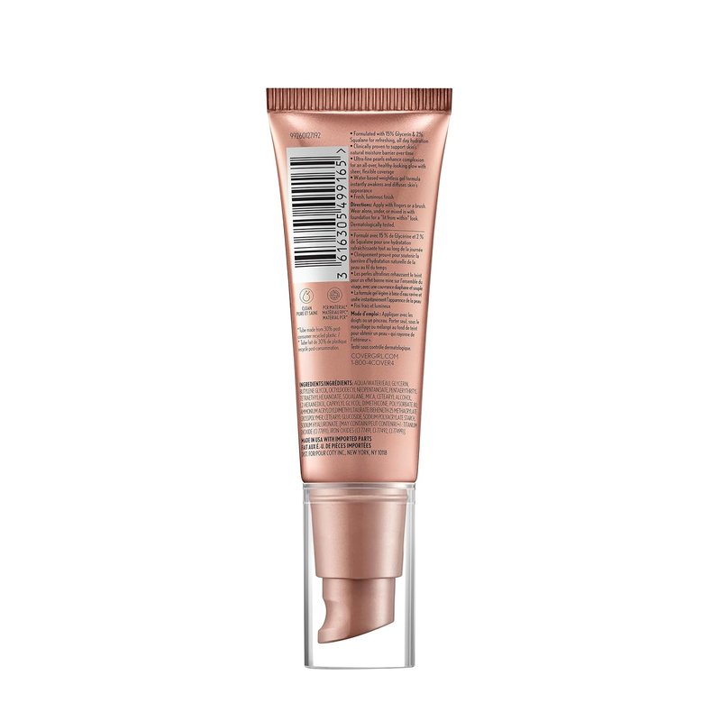 CoverGirl TruBlend Skin Enhancer - Bronze Glow Luminizer | Vegan, Water-Based Formula for All Skin Tones, 0.81oz