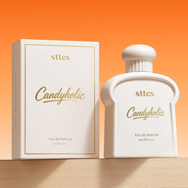 Candyholic Eau de Parfum for Women - Sweet Cotton Candy & Butterscotch Scent | 3.4 Fl Oz (100ml)