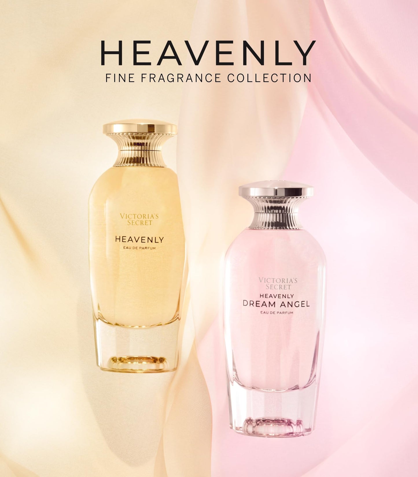 Victoria's Secret Heavenly Fragrance Body Lotion, Notes of Gold Musk, Vanilla Sandalwood & White Jasmine (8.4 oz)