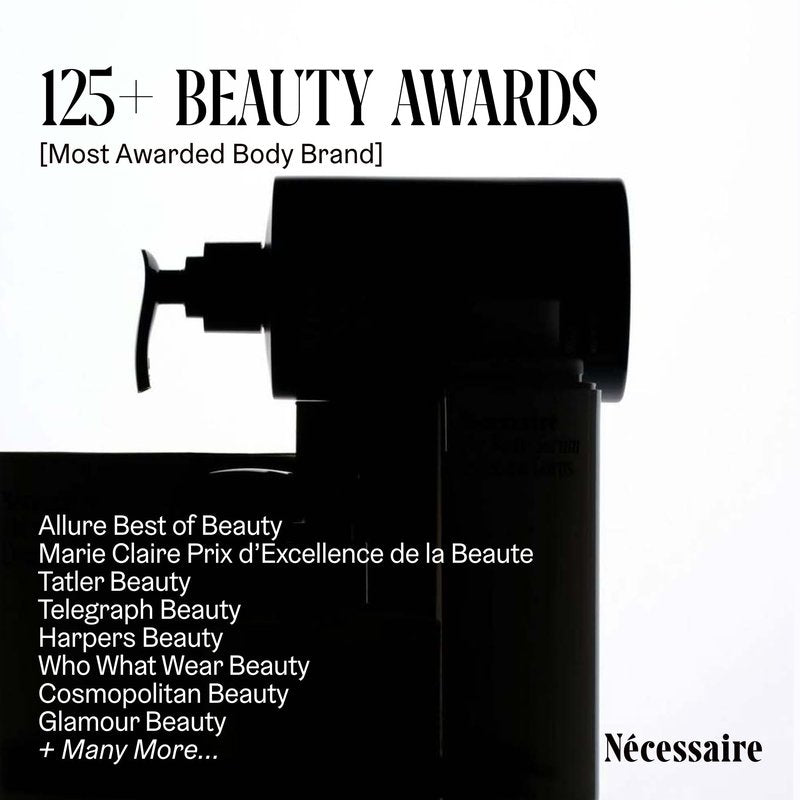 Nécessaire The Body Exfoliator. Santal. AHA/BHA/PHA. Resurface Skin. Smooth KP and Rough Patches. Hypoallergenic. Dermatologist-Tested. 180 ml / 6.1 fl oz