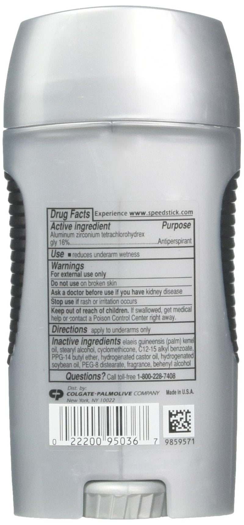 Mennen Speed Stick Antiperspirant and Deodorant Irish Spring Original, 2.7 Ounce (Pack of 4)