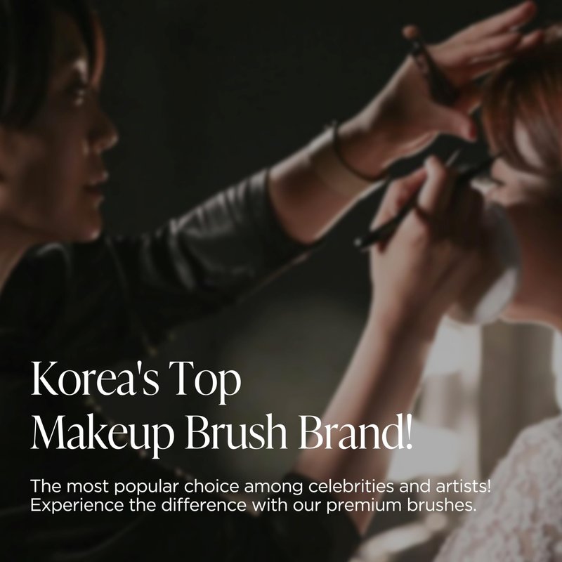 Piccasso Brush 270 Concealer Brush – Perfect for Under-Eye and Spot Coverage, Ideal for Face Makeup, Works with Cream and Liquid Concealers, Perfect Liquid Blush Brush, Genuine Korean Product.