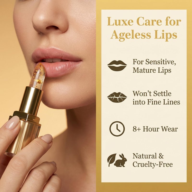 Aigomc 2PCS Ph Adjusting Lipstick for Women,Clear lip stick That Changes Color,coello lip stick, ph lipstick color changing Long Lasting 24 Hours Moisturizing