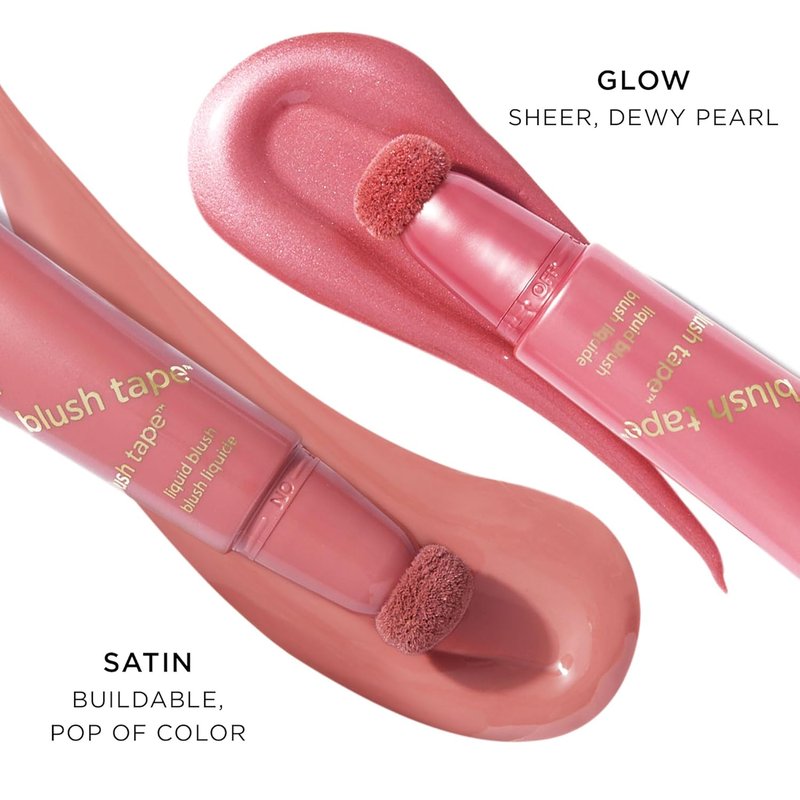 Tarte Blush Tape Liquid Blush - Buildable Cream Cheek Makeup for Radiant Glow | Lightweight & Vegan