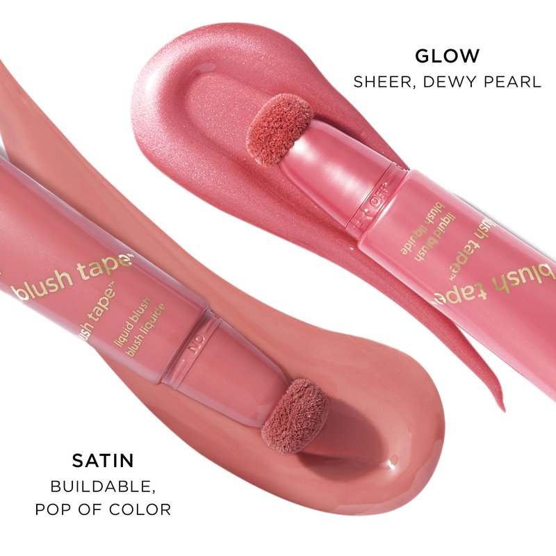 tarte blush tape liquid blush – Buildable Cream Cheek Makeup, Lightweight Formula, Blurs appearance for Radiant Glow, Vegan & Cruelty-Free, full size, berry