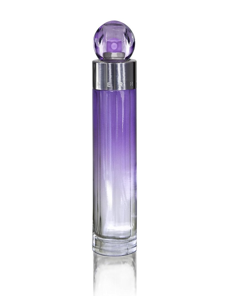 Perry Ellis 360 Purple Women’s EDP Gift Set - 4-Pc Fragrance & Body Care Collection | 3.4oz Spray, Mini 7.5ml, 4oz Mist, 3oz Gel