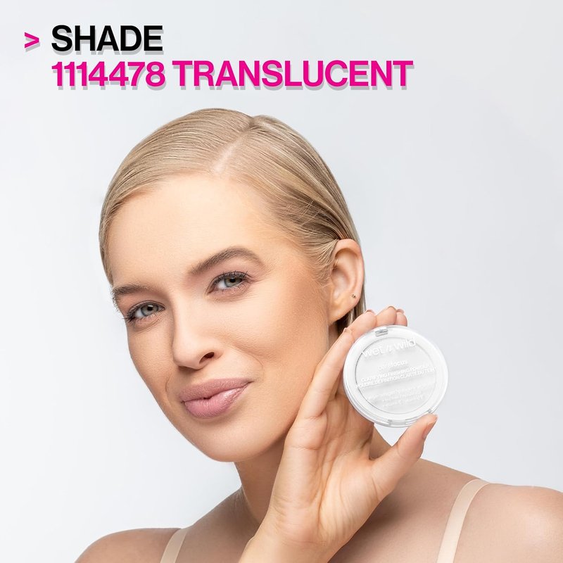 Bare Focus Clarifying Finishing Powder - Matte Pressed Setting Powder | Medium-Tan Shade