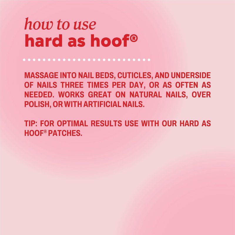 Onyx Professional Hard as Hoof Nail Strengthening Cream, Cherry Almond Scent - Made in USA, Nail Growth & Conditioning Cuticle Cream Stops Splits, Chips, Cracks & Strengthens Nails, 1 oz