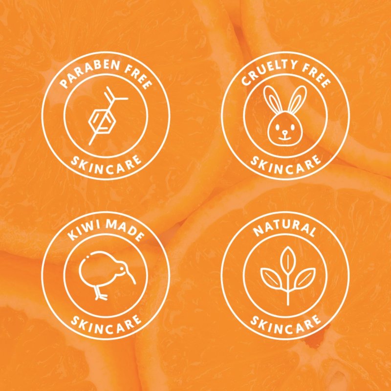 By Nature Vitamin C + Collagen Face Cream Cleanser - Daily Makeup Remover and Facial Wash from New Zealand (7 Oz)