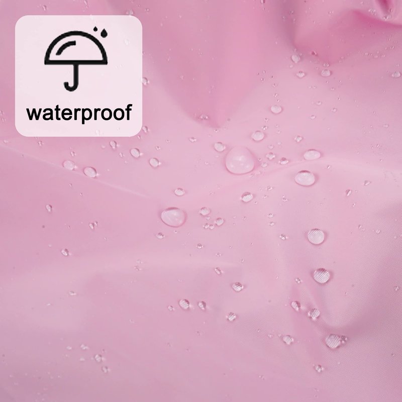 Reusable Shower Cap for Women, Large Waterproof Shower Bonnet with Elastic Band, Washable Bath Hair Cap for Long, Curly Hair, Braids, Daily Shower, Home Spa, Travel(Purple)
