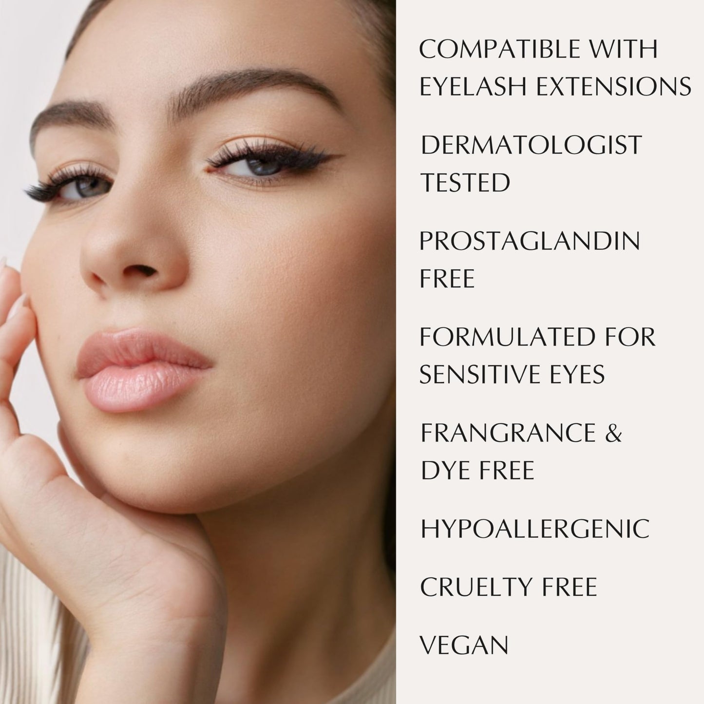 Xtreme Lashes Amplifeye Advanced Lash & Brow Fortifier Serum, 0.25 Oz, Serum for Longer, Fuller, Darker Lashes & Brows, Conditioning Lash Enhancer, 4 Week Visible Results