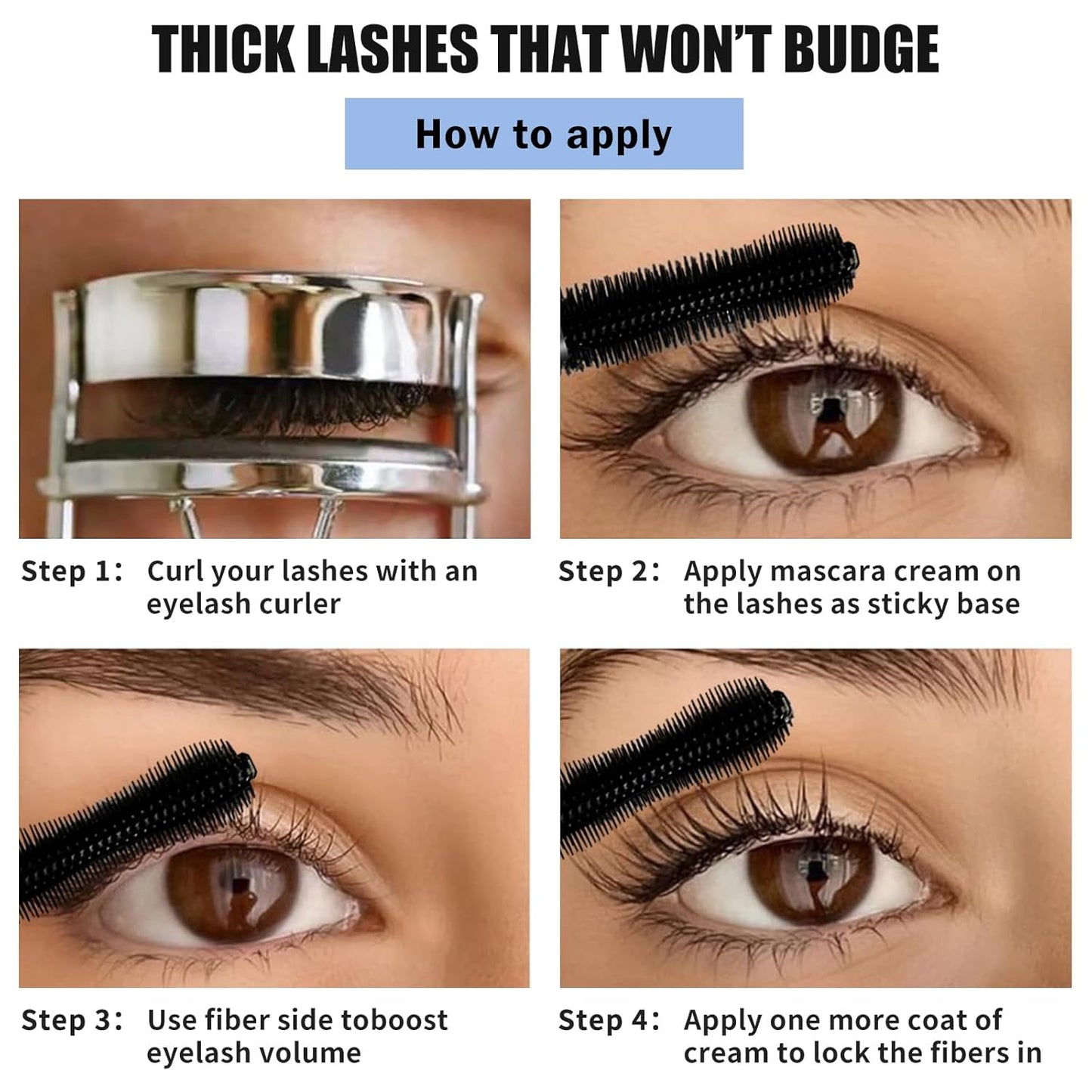 Sky High | Telescopic Tubing Mascara for Women 60+ - Waterproof, Nourishing, Clump-Free & Long-Lasting Definition