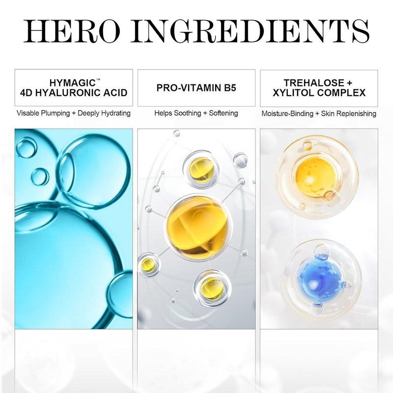 Hyaluronic Acid Serum - Hydrating Microneedling Formula for Sensitive Skin | Vegan, Fragrance-Free, 1 Oz
