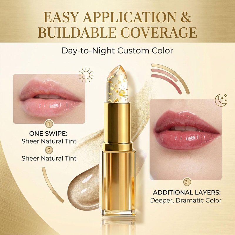 Areliaa signature Lipstick,Color Changing Lipstick, Ph Lip stick Color Changing, Long Lasting 24 Hours Moisturizing Glossy Shine Lip Gloss for Women (1)