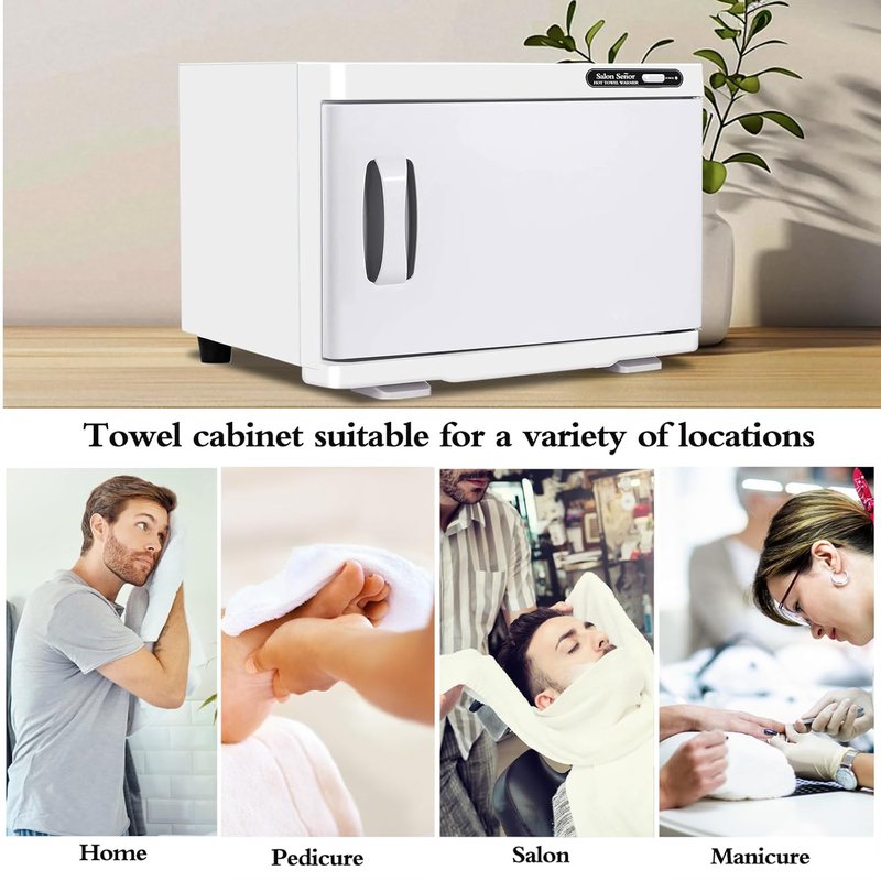 Salon Señor Small Towel Warmer - Fast Heating Hot Towel Cabinet for Massage & Facial Care