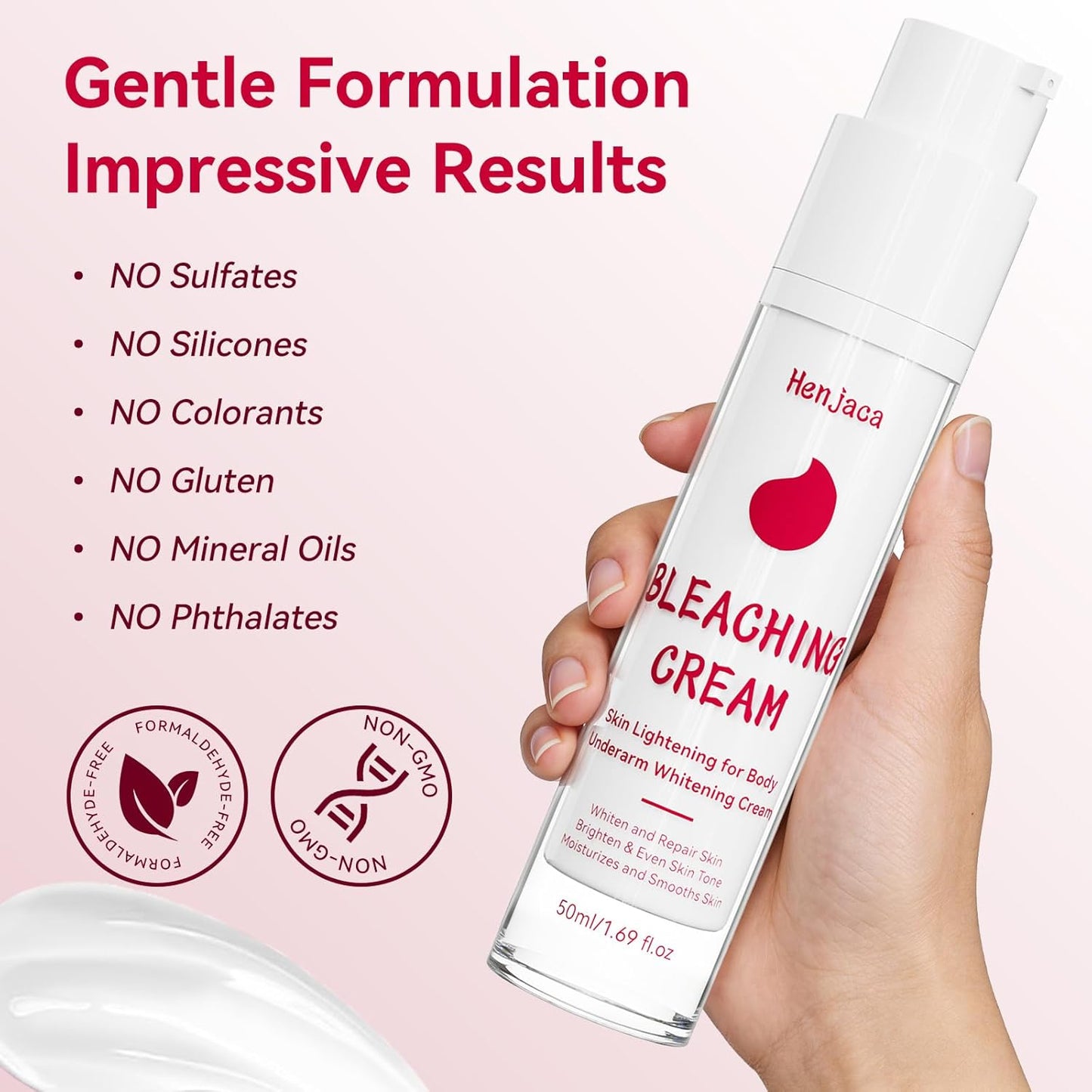 Skin Bleaching Cream | Dark Spot Remover with Vitamin C for Even Skin Tone - Hydrating & Smooth Finish